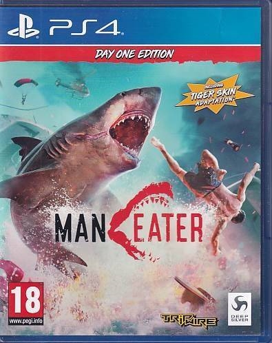 Maneater - Day One Edition - PS4 (A Grade) (Genbrug)